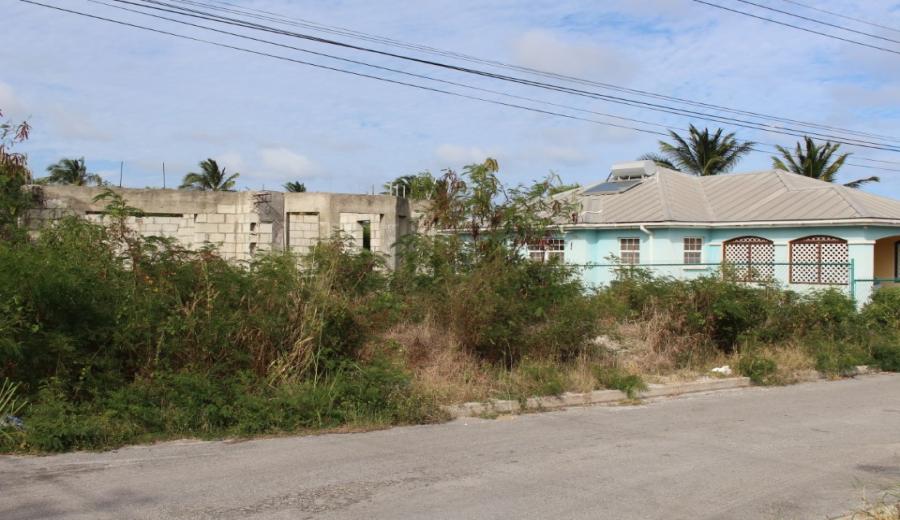 Land for sale with unfinished house St. Martins, Barbados